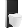 Mexen Rico ensemble mural WC cadre pneumatique Tex Air G avec cuvette WC et abattant à descente lente, blanc - 615030720200A-70