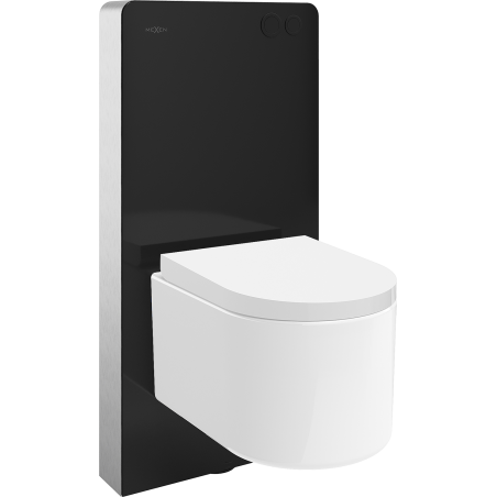 Mexen Sofia ensemble externe WC cadre pneumatique Tex Air G avec cuvette WC et siège à fermeture douce, blanc