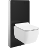 Mexen Stella ensemble mural WC cadre pneumatique Tex Air G avec cuvette WC et abattant à descente progressive, blanc