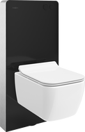 Mexen Stella ensemble mural WC cadre pneumatique Tex Air G avec cuvette WC et abattant à descente progressive, blanc