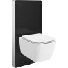 Mexen Stella ensemble WC mural à châssis pneumatique Tex Air G avec cuvette WC et abattant à descente progressive, blanc