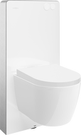 Mexen Carmen ensemble encastrable WC cadre pneumatique Tex Air G avec cuvette WC et siège abattant à fermeture progressive,