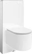 Mexen Sofia ensemble WC mural châssis pneumatique Tex Air G avec cuvette et abattant à descente progressive, blanc