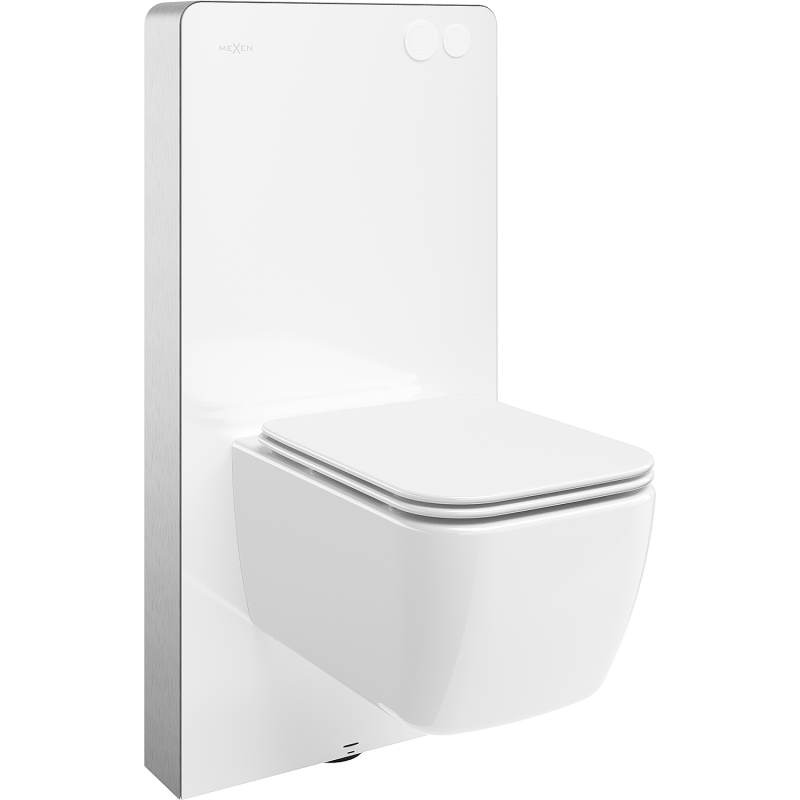 Mexen Stella ensemble WC encastré avec châssis pneumatique Tex Air G avec cuvette WC et abattant à descente progressive,