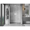 Mexen Mist-B porte de douche pivotante 100 cm, transparent, blanc - 8A2-100-001-20-00