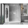 Mexen Mist-B porte de douche battante 110 cm, transparent, blanc - 8A2-110-001-20-00
