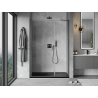 Mexen Mist-B porte de douche pivotante 100 cm, transparent, gris canon brossé - 8A2-100-001-66-00