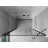 Mexen Mist-B porte de douche pivotante 100 cm, transparent, gris canon brossé - 8A2-100-001-66-00