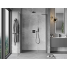 Mexen Mist-B porte de douche pivotante 105 cm, transparente, gris canon brossé - 8A2-105-001-66-00