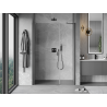 Mexen Mist-B porte de douche pivotante 100 cm, transparent, métal gun - 8A2-100-001-95-00