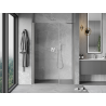 Mexen Mist-B porte de douche pivotante 100 cm, transparent, nickel brossé - 8A2-100-001-97-00