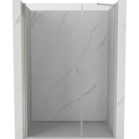 Mexen Mist-B porte de douche pivotante 100 cm, transparent, nickel brossé - 8A2-100-001-97-00