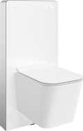 Mexen Teo ensemble sur pied WC châssis pneumatique Tex Air G avec cuvette WC et abattant à descente lente, blanc