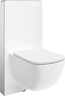 Mexen Timo ensemble mural pour WC avec châssis pneumatique Tex Air G avec cuvette WC Tornado et abattant à descente