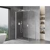 Mexen Mist-B cabine de douche pivotante 85 x 70 cm, transparente, blanche - 8A2T-085-070-20-00
