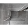 Mexen Mist-B cabine de douche pivotante 95 x 75 cm, transparente, blanche - 8A2T-095-075-20-00