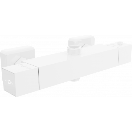 Mexen Cube mitigeur thermostatique de douche, blanc - 77250-20