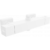 Mexen Cube mitigeur thermostatique de douche, blanc - 77250-20