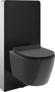 Mexen Carmen ensemble de toilette en applique, châssis pneumatique Tex Air G avec cuvette WC et abattant à descente ralentie,