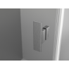 Mexen Mist-B cabine de douche pivotante 95 x 90 cm, transparente, gris canon brossé - 8A2T-095-090-66-00