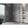 Mexen Mist-B cabine de douche pivotante 95 x 90 cm, transparente, gris canon brossé - 8A2T-095-090-66-00