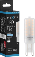 Mexen Aura Ampoule LED G9, 3W, Froid - 6500K, 310 lm - L120-G9-0365-01