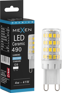 Mexen Aura Ampoule LED G9, 4W, Froid - 6500K, 490 lm - L121-G9-0465-01
