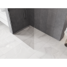 Mexen Kioto-Q Paroi de douche Walk-in 100 x 200 cm, transparent 8 mm, chrome - 800-100-101-01-00-Q