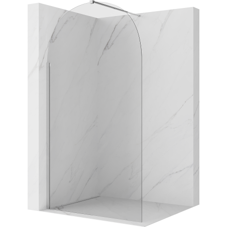 Mexen Kioto-Q paroi de douche Walk-in 120 x 200 cm, transparent 8 mm, chromé - 800-120-101-01-00-Q