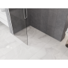 Mexen Kioto-Q Paroi de douche Walk-in 80 x 200 cm, transparent 8 mm, blanc - 800-080-101-20-00-Q