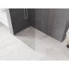 Mexen Kioto-Q Paroi de douche Walk-in 110 x 200 cm, transparent 8 mm, blanche - 800-110-101-20-00-Q
