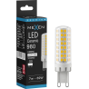 Mexen Aura Ampoule LED G9, 7W, Neutre - 4000K, 980 lm - L121-G9-0740-01