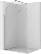Mexen Kioto-Q Panneau de douche Walk-in 100 x 200 cm, transparent 8 mm, gun metal - 800-100-101-95-00-Q