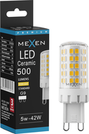 Mexen Aura Ampoule LED dimmable G9, 5W, Chaud - 3000K, 500 lm - L122-G9-0530-01