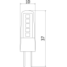 Mexen Oris Ampoule LED G4, 1,7W, Neutre - 4000K, 210 lm - L115-G4-0140-02