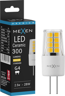 Mexen Oris Ampoule LED G4, 2,5W, Chaleureuse - 3000K, 300 lm - L115-G4-0230-01