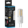 Mexen Oris Ampoule LED G4, 3W, Chaude - 3000K, 360 lm - L115-G4-0330-01