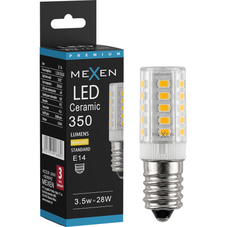 Mexen Aura Ampoule LED E14, 3,5W, Chaude - 3000K, 350 lm - L121-E14-0330-01