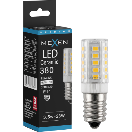 Mexen Aura Ampoule LED E14, 3,5W, Neutre - 4000K, 380 lm - L121-E14-0340-01
