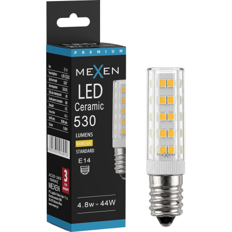 Mexen Aura Ampoule LED E14, 4,8W, Chaude - 3000K, 530 lm - L121-E14-0530-01