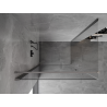 Mexen Mist-B cabine de douche pivotante 80 x 70 cm, transparente, métal gun - 8A2T-080-070-95-00