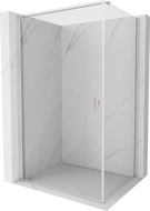 Mexen Mist-B cabine de douche pivotante 75 x 120 cm, transparent, nickel brossé - 8A2T-075-120-97-00