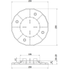 Mexen UniC support de terrasse réglable pour dalles 18-28 mm - C9901-020-030 - C9902-018-028