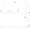 Mexen Uni Clé pour le réglage du support auto-nivelant - C9907-06