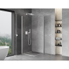 Mexen Mist-B Duo cabine de douche pivotante 75 x 75 cm, transparent, blanc - 8A2-075-075-20-00