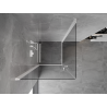 Mexen Mist-B Cabine de douche à charnière Duo 80 x 80 cm, transparent, blanc - 8A2-080-080-20-00