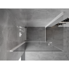 Mexen Mist-B Cabine de douche pivotante Duo 100 x 80 cm, transparente, blanche - 8A2-100-080-20-00