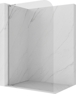 Mexen Kioto-P L Paroi de douche Walk-in 90 x 200 cm, transparent 8 mm, chrome - 800-090-103-01-00-P
