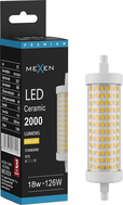 Mexen Vega Ampoule LED dimmable R7S, 18W, Chaude - 3000K, 2000 lm - L125-R7S-1830-02