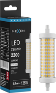 Mexen Vega Ampoule LED dimmable R7S, 18W, Neutre - 4000K, 2200 lm - L125-R7S-1840-02